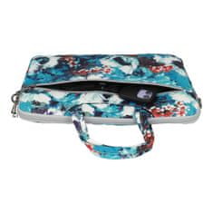 MG Wonder Briefcase laptop táska 17'', white poppies