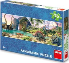 DINO Puzzle 150 szauruszok a tónál panoráma