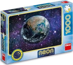 DINO Puzzle Planet Earth NEON - 1000 darab