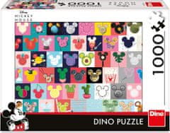 DINO Puzzle Mickey fülek 1000 darab