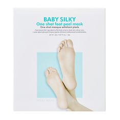 Holika Holika Hámlasztó lábmaszk Baby Silky (One Shot Foot Peeling) 40 ml