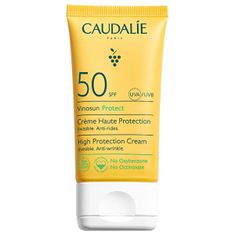 Caudalie Fényvédő bőrkrém SPF 50+ Vinosun (High Protection Cream) 50 ml