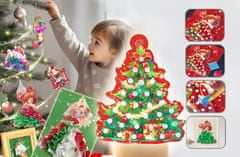 CoolCeny Kreatív készlet karácsonyi díszek készítéséhez - Christmas Toys