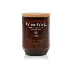 Woodwick Illatgyertya ReNew üveg nagy Lavender & Cypress 368 g