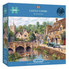 Gibsons Puzzle Castle Combe, Anglia 1000 darabos puzzle