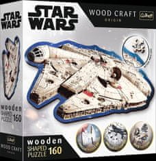 Trefl Puzzle Wood Craft Origin Star Wars: Millennium Falcon 160 db
