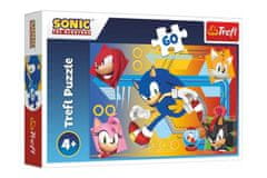 Trefl Puzzle Sonic akcióban 60 darab