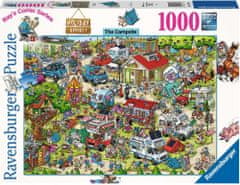 Ravensburger Puzzle Ray's Comic Holiday Resort 1: Kemping 1000 darab
