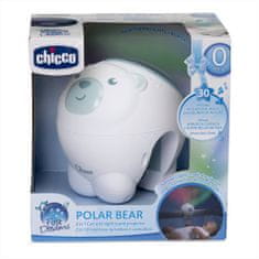 Chicco projektor sarki fény sarki fény jegesmedve kékkel