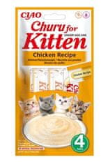 churu Cat Kitten csirke recept 4x14g