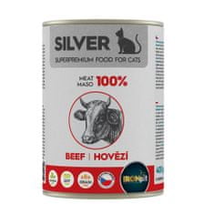 IRONpet Silver Cat Marhahús 100% hús, konzerv 400 g