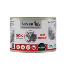 IRONpet Silver Cat Marhahús 100% hús, konzerv 200 g