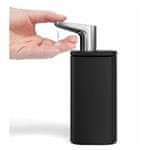 Simplehuman szappan- és fertőtlenítőszer-adagoló Pulse - 473 ml, matt fekete acél