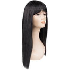 Northix Hosszú hajú paróka - fekete - szintetikus haj 