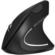 Northix Függőleges számítógépes egér - ergonomikus - vezeték nélküli 