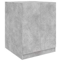 Vidaxl betonszürke mosógépszekrény 71 x 71,5 x 91,5 cm 808399
