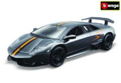 BBurago 1:32 Lamborghini Murcielago LP 670-4 SV Matt-szürke