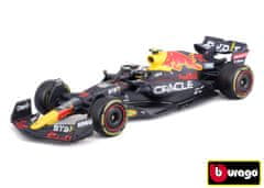 BBurago 1:43 Formula F1 Oracle Red Bull Racing RB18 (2022) nr.11 Sergio Perez - vezetővel