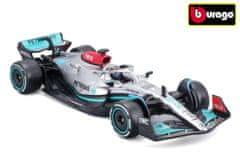 BBurago 1:43 Formula F1 Mercedes AMG Petronas W13 (2022) No.63 George Russel