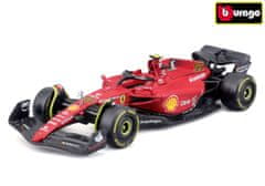 BBurago 1:43 Formula F1 Ferrari Scuderia F1-75 (2022) No.55 Carlos Sainz