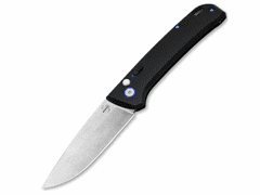 Böker Plus 01BO922SOI FRND Ezüst zsebes összecsukható kés 8,5 cm, Stonewash, fekete, Grivory,