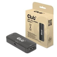 Club 3D aktív HDMI adapter 4K60Hz (F/F), fekete (CAC-1307)