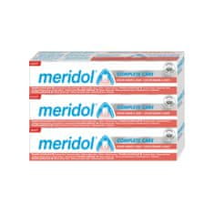 Meridol Complete Care érzékeny fogíny és fogak számára, fogkrém 3x 75 ml