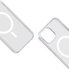 EPICO Mag+ Hero védőtok iPhone 15 számára MagSafe támogatással 8111010101000004 - átlátszó