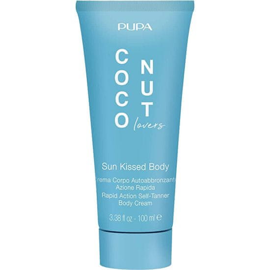 Pupa Önbarnító testápoló krém Coconut Lovers Sun Kissed Body (Self-Tanner Body Cream) 100 ml