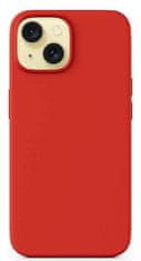 EPICO Mag+ szilikon borítás iPhone 15 Plus készülékhez MagSafe támogatással 81210102900001 - sötétpiros