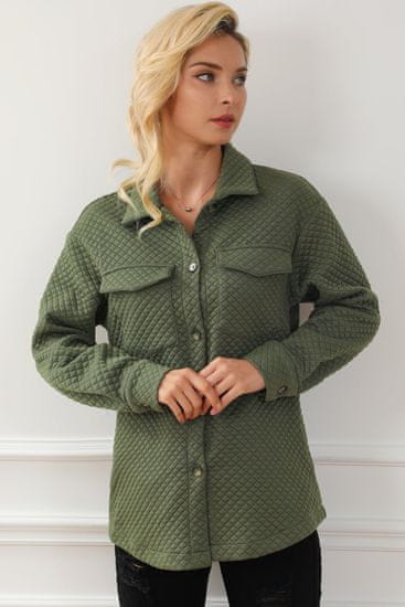 OMG! Női ing kabát Belavale zöld