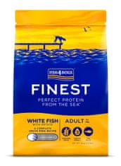 Fish4Dogs Granulátum felnőtt kutyáknak Finest fehér hal burgonyával 1,5 kg, 1+