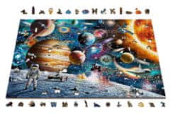 Wooden city Fa puzzle Space Odyssey 2in1, 2000 darab ECO