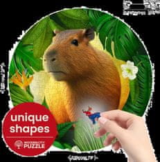 Wooden city Kapybara fa puzzle 250 db ECO