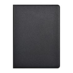 TKG Tablettok iPad 2022 10.9 (iPad 10) - fekete fordítható műbőr tablet tok