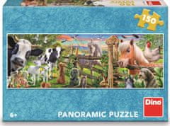 DINO Puzzle Farm Panoráma 150 darab