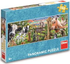 DINO Puzzle Farm Panoráma 150 darab