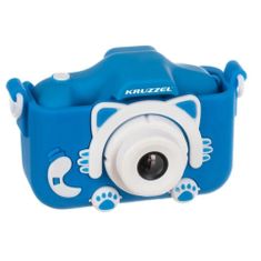 Northix Digitális fényképezőgép gyerekeknek - játékokkal - kék 
