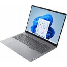 Lenovo Thinkbook 16 G6 21KH006DHV Laptop 16" 1920x1200 IPS Intel Core i7 13700H 512GB SSD 16GB DDR4 Intel Iris Xe Graphics Windows 11 Pro Szürke