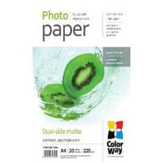 ColorWay fotópapír kétoldalas alátét A4 20db