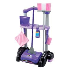BigBuy Gyermek takarítókocsi - házimunkás játék készlet ronggyal, seprűvel, felmosóval (BBMJ)