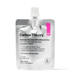Carbon Theory Ásványi iszap maszk Charcoal, Tea Tree Oil & Mineral Mud Breakout Control (Facial Wet Mask) 50 ml