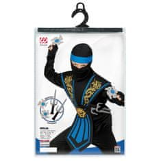 Widmann Ninja jelmez fegyverekkel kék, 140