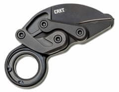 CRKT CR-4042 PROVOKE First Responder taktikai kés/karambit 6 cm, teljesen fekete, alumínium, titán,