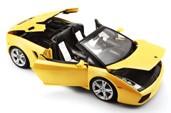 BBurago BB12016Y 1:18 Lamborghini Gallardo Spyder, sárga színű