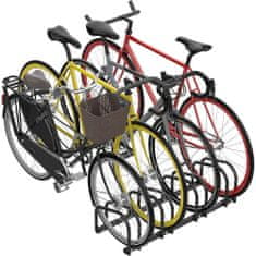 Timeless Tools Kültéri kerékpártároló 4 biciklinek, fekete