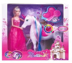 X TECH Barbie baba világítós unicornissal