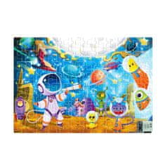 Aga4Kids Dětské puzzle Vesmírní cestovatelé 216 dílků