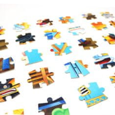 Aga4Kids Gyerek puzzle Építkezés 130 darabos