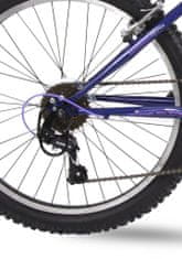 HUFFY Mountain bike Extent 24", Shimano TZ 31, sötétlila, sötétlila